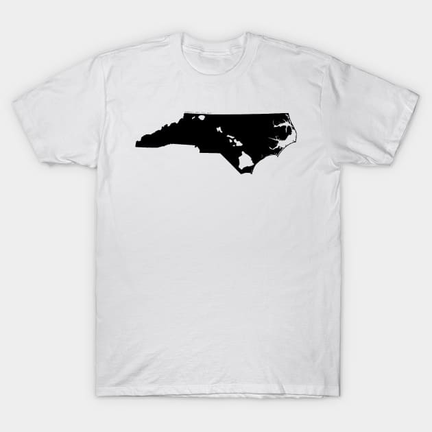 North Carolina and Hawai'i Roots by Hawaii Nei All Day T-Shirt by hawaiineiallday